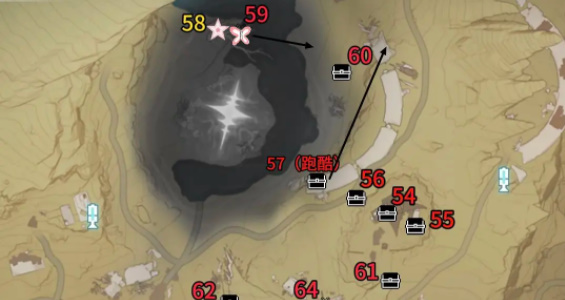 鸣潮荒石高地收集攻略大全 荒石高地声宝箱匣飞猎手位置分享